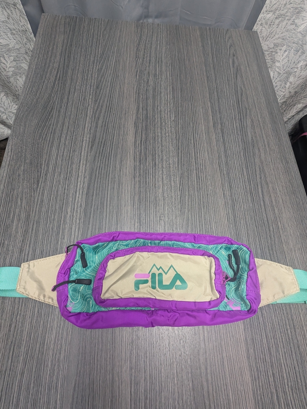 FILA Purple & Teal Fanny Pack